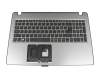 1KAJZZS005A Original Acer Tastatur inkl. Topcase CH (schweiz) schwarz/silber