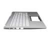 24304F26K201 Original Acer Tastatur inkl. Topcase DE (deutsch) silber/silber mit Backlight