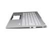 24304F26K201 Original Acer Tastatur inkl. Topcase DE (deutsch) silber/silber mit Backlight