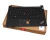 2H-BC8GML70121 Original Lenovo Tastatur inkl. Topcase DE (deutsch) schwarz/schwarz mit Backlight und Mouse-Stick