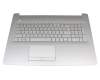 2H1719-05330D Rev.A Original HP Tastatur inkl. Topcase DE (deutsch) silber/silber (DVD)