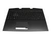 2H1819-12330I Rev.D Original HP Tastatur inkl. Topcase DE (deutsch) schwarz/schwarz mit Backlight