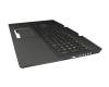 2H1819-12330I Rv.D Original HP Tastatur inkl. Topcase DE (deutsch) schwarz/schwarz mit Backlight