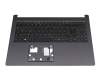 334956687 Original Acer Tastatur inkl. Topcase DE (deutsch) schwarz/schwarz mit Backlight