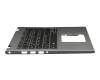 460.07R08.0017 Original Dell Tastatur inkl. Topcase DE (deutsch) schwarz/silber mit Backlight