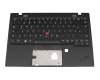 460.0RD06.0012 Original Lenovo Tastatur inkl. Topcase DE (deutsch) schwarz/schwarz mit Backlight und Mouse-Stick