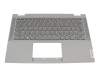 4600K100012 Original Lenovo Tastatur inkl. Topcase DE (deutsch) grau/grau mit Backlight