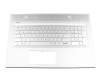 46M.0EJCS.0003 Original HP Tastatur inkl. Topcase DE (deutsch) silber/silber mit Backlight