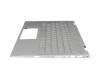 46M0E8CS0185 Original HP Tastatur inkl. Topcase DE (deutsch) silber/silber mit Backlight