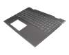 46M0EECS0008 Original HP Tastatur inkl. Topcase DE (deutsch) grau/grau mit Backlight