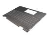 490.0EH07.BS0G Original HP Tastatur inkl. Topcase DE (deutsch) grau/grau mit Backlight