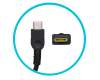 5A10W86318 Original Lenovo USB-C Netzteil 65,0 Watt abgerundete Bauform