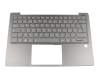 5CB0S15979 Original Lenovo Tastatur inkl. Topcase DE (deutsch) grau/grau mit Backlight