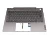 5CB0U43194 Original Lenovo Tastatur inkl. Topcase DE (deutsch) grau/grau mit Backlight