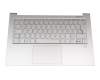 5CB0U44258 Original Lenovo Tastatur inkl. Topcase DE (deutsch) silber/silber mit Backlight