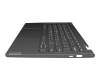 5CB0W43751 Original Lenovo Tastatur inkl. Topcase UAE (arabisch) grau/grau mit Backlight