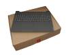 5CB0W44082 Original Lenovo Tastatur inkl. Topcase DE (deutsch) grau/grau