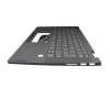 5CB0Y85534 Original Lenovo Tastatur inkl. Topcase DE (deutsch) grau/grau (Fingerprint)