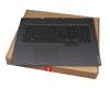 5CB0Z21114 Original Lenovo Tastatur inkl. Topcase DE (deutsch) schwarz/schwarz mit Backlight