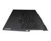 5CB0Z26897 Original Lenovo Tastatur inkl. Topcase DE (deutsch) schwarz/grau mit Backlight