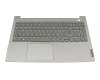 5CB1B34829 Original Lenovo Tastatur inkl. Topcase DE (deutsch) grau/grau mit Backlight