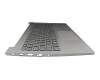 5CB1B34829 Original Lenovo Tastatur inkl. Topcase DE (deutsch) grau/grau mit Backlight