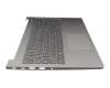 5CB1B34951 Original Lenovo Tastatur inkl. Topcase DE (deutsch) dunkelgrau/grau mit Backlight und Mouse-Stick