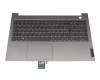 5CB1B34951 Original Lenovo Tastatur inkl. Topcase FR (französisch) schwarz/grau mit Backlight