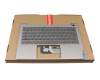 5CB1C72420 Original Lenovo Tastatur inkl. Topcase DE (deutsch) schwarz/grau mit Backlight