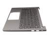 5CB1C72430 Original Lenovo Tastatur inkl. Topcase UK (englisch) grau/grau mit Backlight