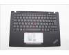 Lenovo 5M11P69195 MECH_ASM KBD Cc GER NBL (CHY) UK WWAN BK