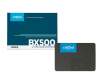 Crucial BX500 SSD Festplatte 2TB (2,5 Zoll / 6,4 cm) für MSI GT72 2QE/2QD/2QW (MS-1781)