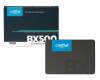Crucial BX500 SSD Festplatte 500GB (2,5 Zoll / 6,4 cm) für Asus ROG Flow X16 GV601RM