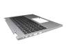 6B.A6CN1.020 Original Acer Tastatur inkl. Topcase DE (deutsch) schwarz/silber mit Backlight