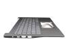 6BA0MN2014 Original Acer Tastatur inkl. Topcase DE (deutsch) silber/silber mit Backlight