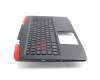 6BGM1N2011 Original Acer Tastatur inkl. Topcase DE (deutsch) schwarz/schwarz mit Backlight