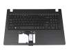 6BGNPN7028 Original Acer Tastatur inkl. Topcase US (englisch) schwarz/schwarz