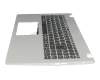 6BH5HN2014 Original Acer Tastatur inkl. Topcase DE (deutsch) schwarz/silber