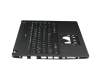 6BVRDN70113 Original Acer Tastatur inkl. Topcase DE (deutsch) schwarz/schwarz mit Backlight