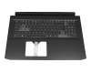 71NY2BO085 Original Acer Tastatur inkl. Topcase DE (deutsch) schwarz/schwarz mit Backlight