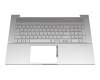 8K2221 Original HP Tastatur inkl. Topcase DE (deutsch) silber/silber mit Backlight