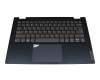 8SSN20Z3838L1 Original Lenovo Tastatur inkl. Topcase US (englisch) grau/blau mit Backlight