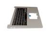 90NB0FM1-R30101 Original Asus Tastatur inkl. Topcase DE (deutsch) schwarz/silber mit Backlight