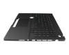 90NB0TS1-R30GE0 Original Asus Tastatur inkl. Topcase DE (deutsch) schwarz/schwarz mit Backlight (ASUS Dial)