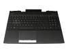 910300206540 Original Primax Tastatur inkl. Topcase CH (schweiz) schwarz/schwarz mit Backlight