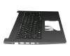 92704EA8K202 Original Acer Tastatur inkl. Topcase DE (deutsch) schwarz/schwarz