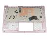 9C-N40AK00G0 Original Dell Tastatur inkl. Topcase DE (deutsch) schwarz/pink