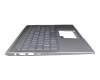 9Z.NFKLN.401 Original Asus Tastatur inkl. Topcase DE (deutsch) silber/silber mit Backlight