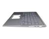 9Z.NFKLN.401 Original Asus Tastatur inkl. Topcase DE (deutsch) silber/silber mit Backlight