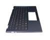 9Z.NFQLN.001 Original Darfon Tastatur inkl. Topcase DE (deutsch) schwarz/blau mit Backlight